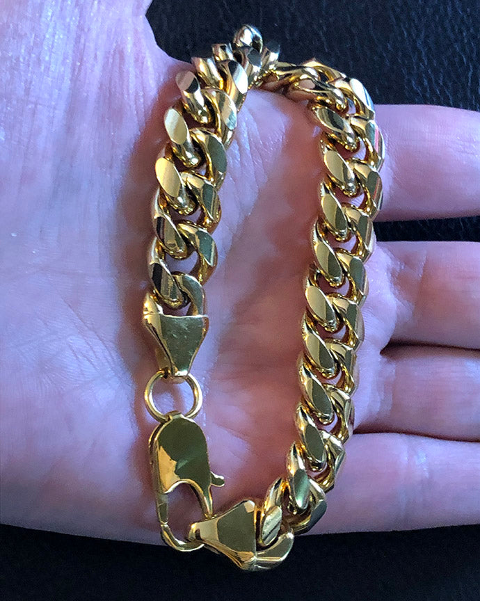 Indiamart 40 Gram Gold Bracelet For Mens Indiamart Gold Filled